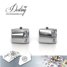 Destiny Jewellery Crystal From Swarovski Mr Glossy 2 Cufflinks